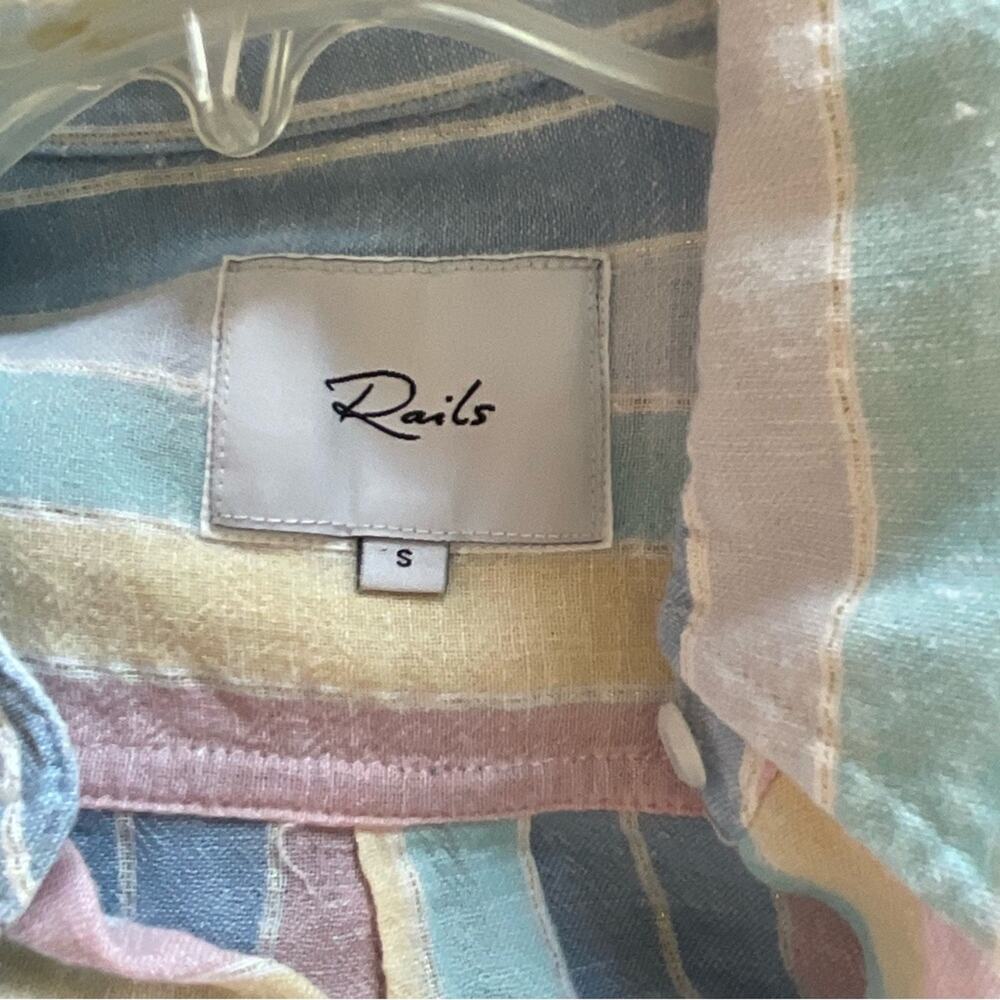 Rails Charli Jubilee Stripe Top Small - image 7